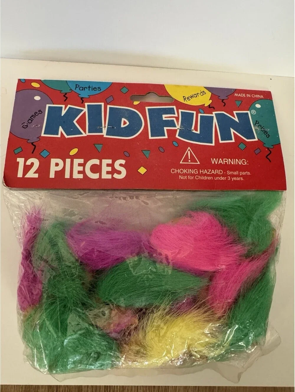 Vintage Troll Head Pencil Toppers Lot of 12 Sealed Kid Fun Party Favors NOS